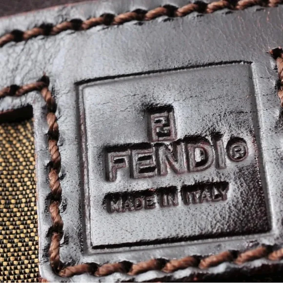 Fendi Buckle Strap Hobo Zucca Canvas Small - Picture 13 of 16